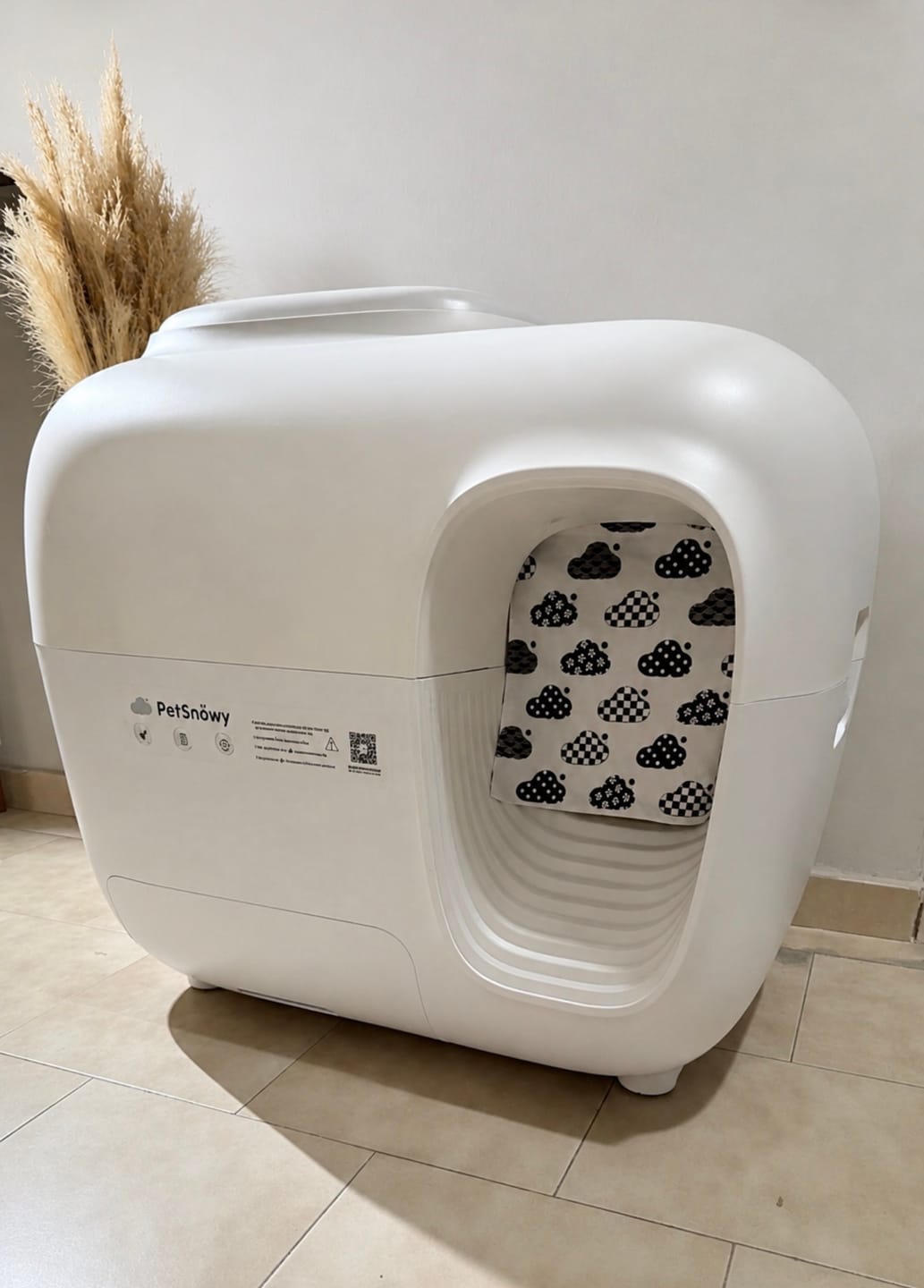Customer photo review of Self-Cleaning Litter Box