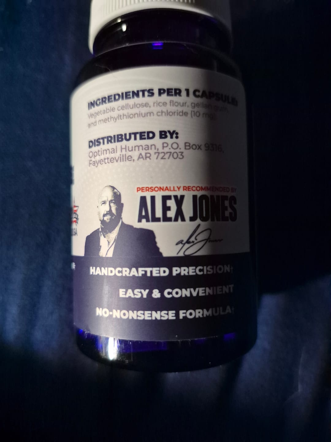Customer photo review of Ultra Methylene Blue Capsules (60 Capsules) (30 Servings)
