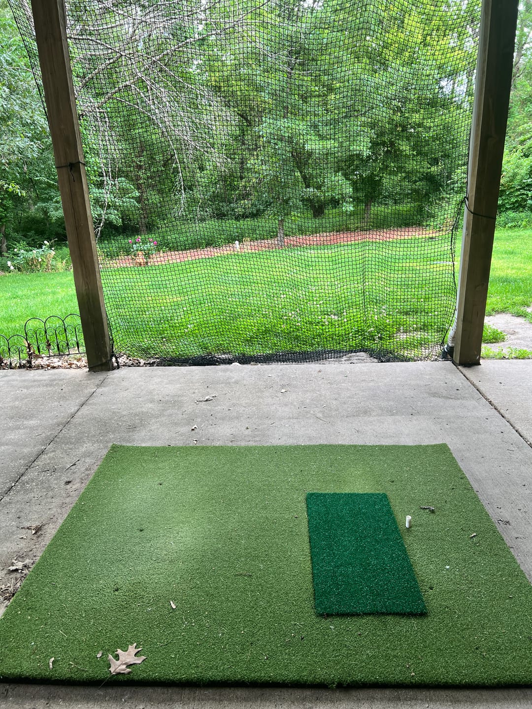 Customer photo review of TrueTurf 3D FlexCell Hitting Strip - Fairway