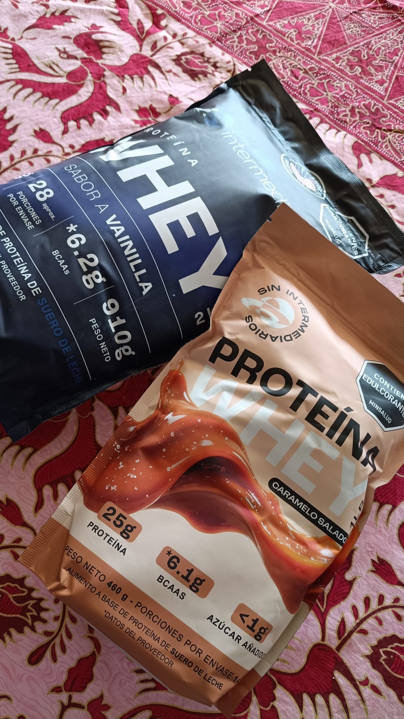 Customer photo review of Proteína Whey