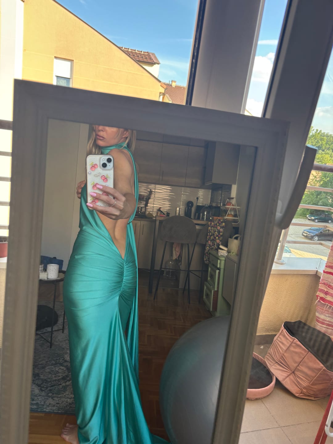 Customer photo review of WET DRESS OCEAN BLUE