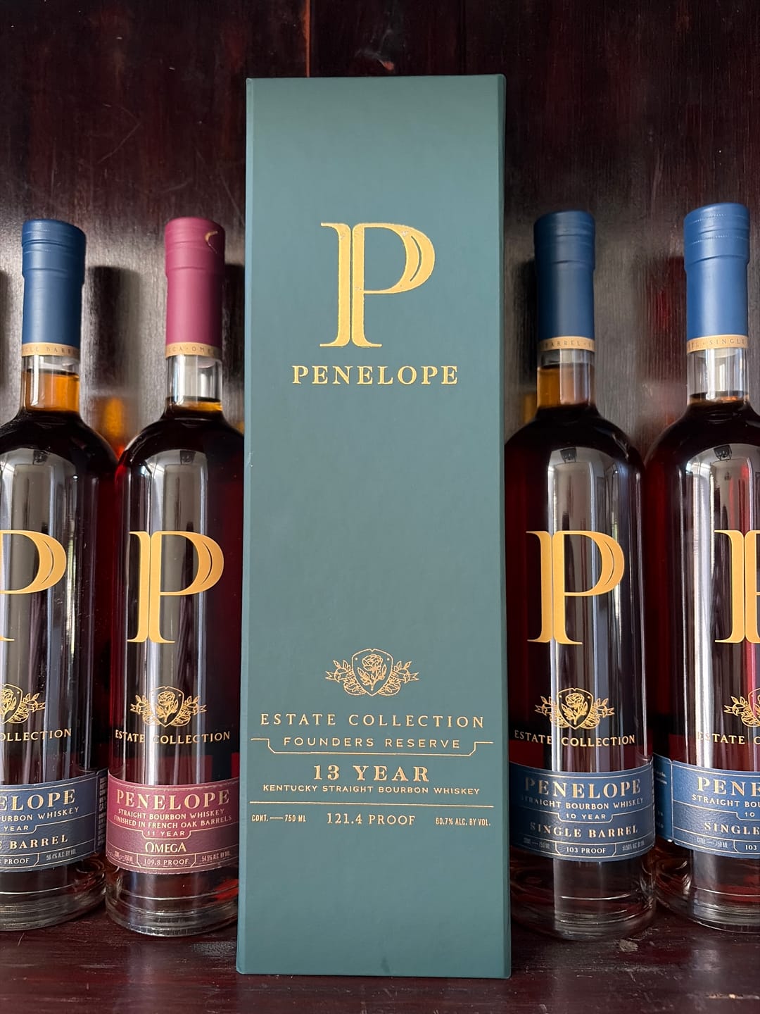 Customer photo review of Penelope Bourbon Founders Reserve 121.4 750