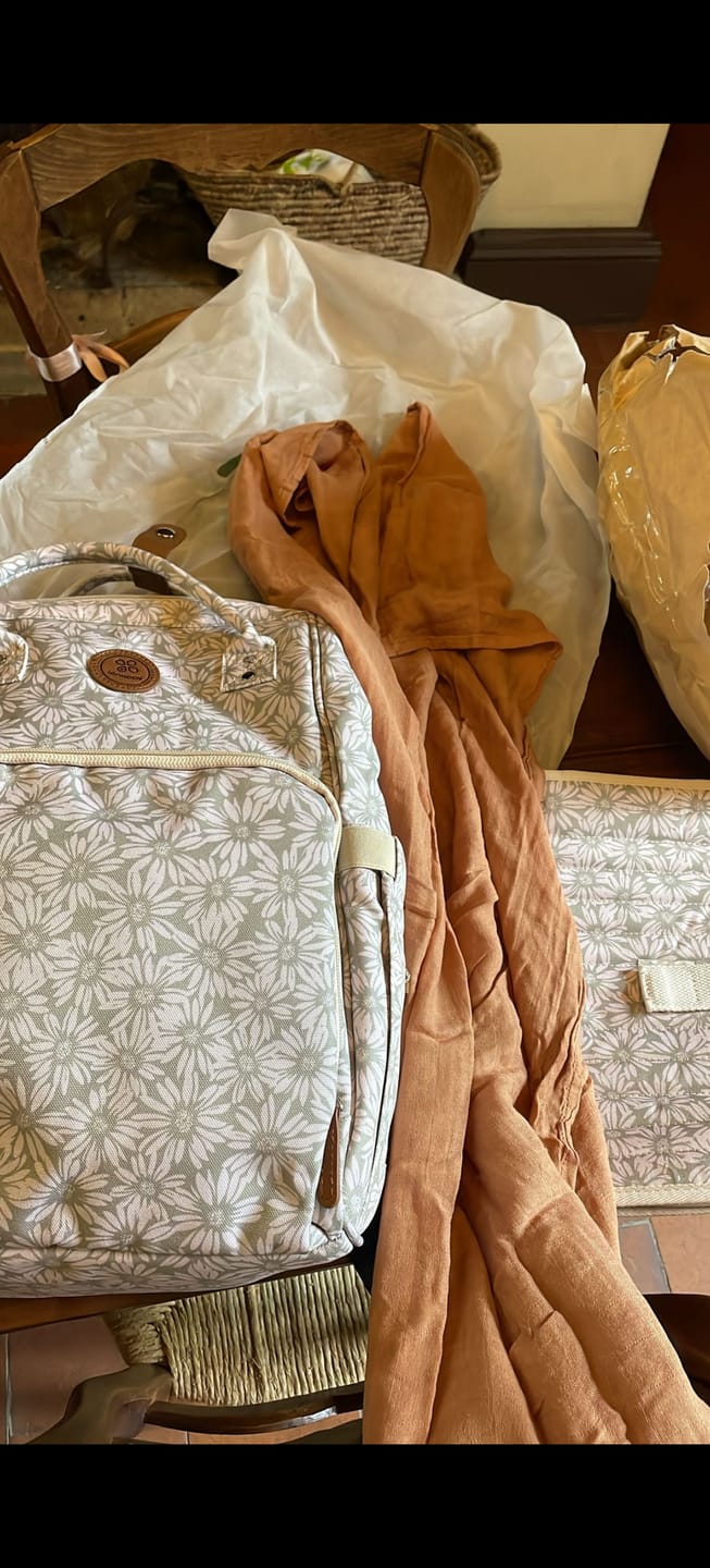 Customer photo review of Sac à dos à langer Richie - Prairie