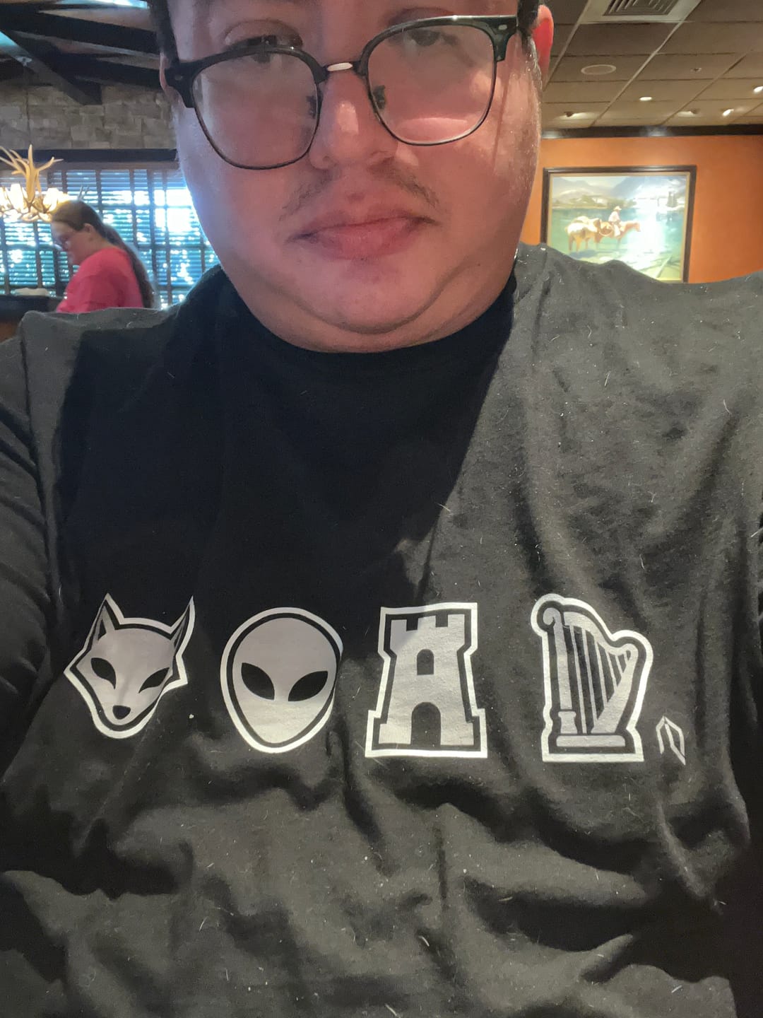 Customer photo review of SATX Big 4 Icons T-Shirt