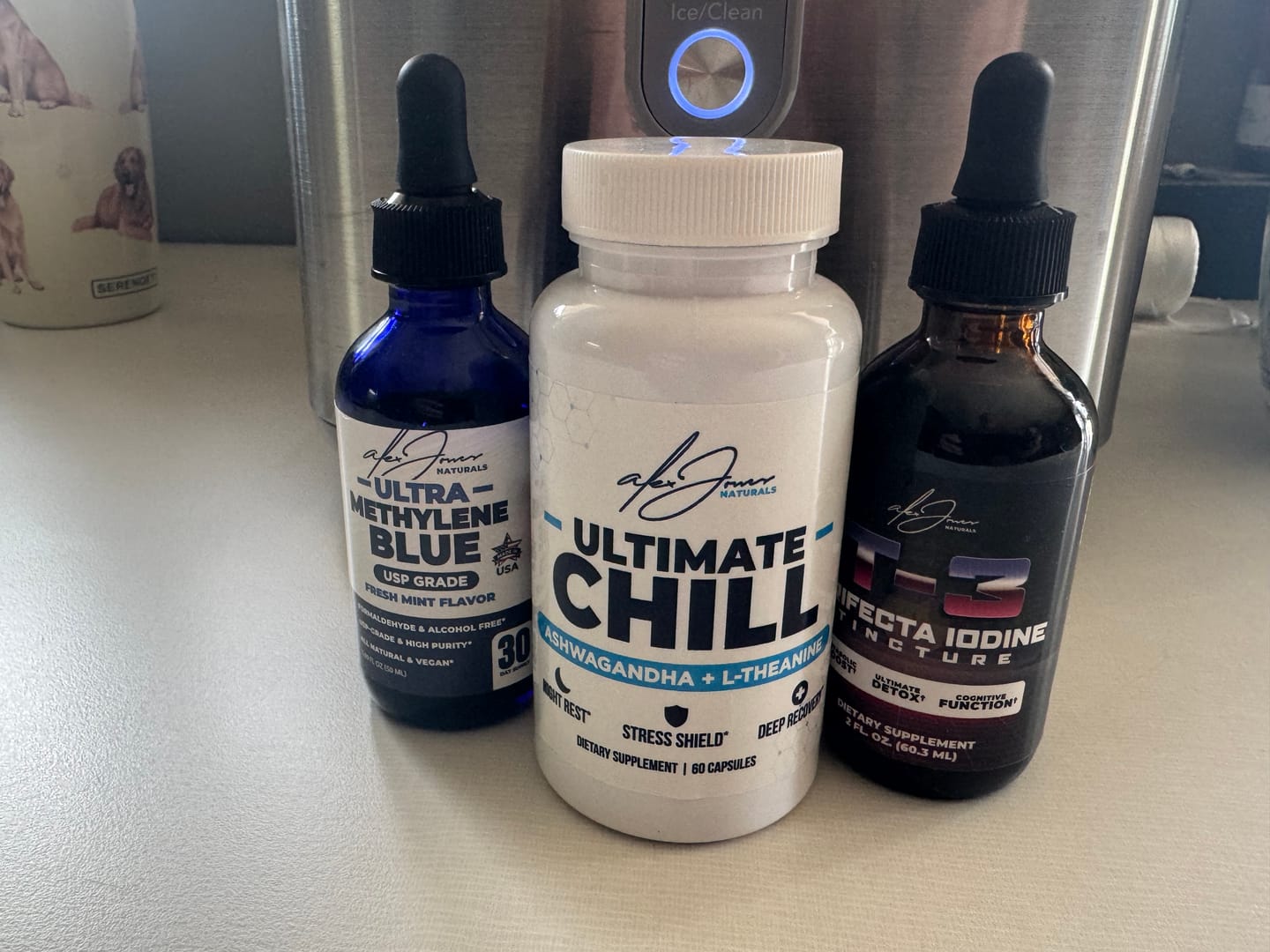 Customer photo review of Ultimate Chill - Deep Recovery & Stress Shield (60 Capsules)(30 Servings)