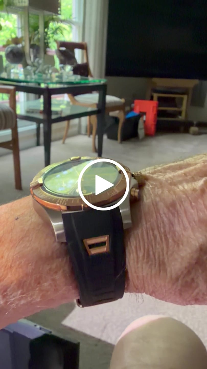 Customer video review of Nightfall Chrono Men's Watch