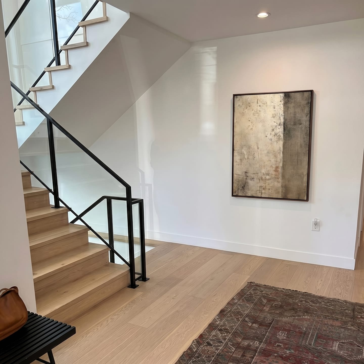 Customer photo review of Neutral Wall Art ｜ Urban-Concrete-Trace