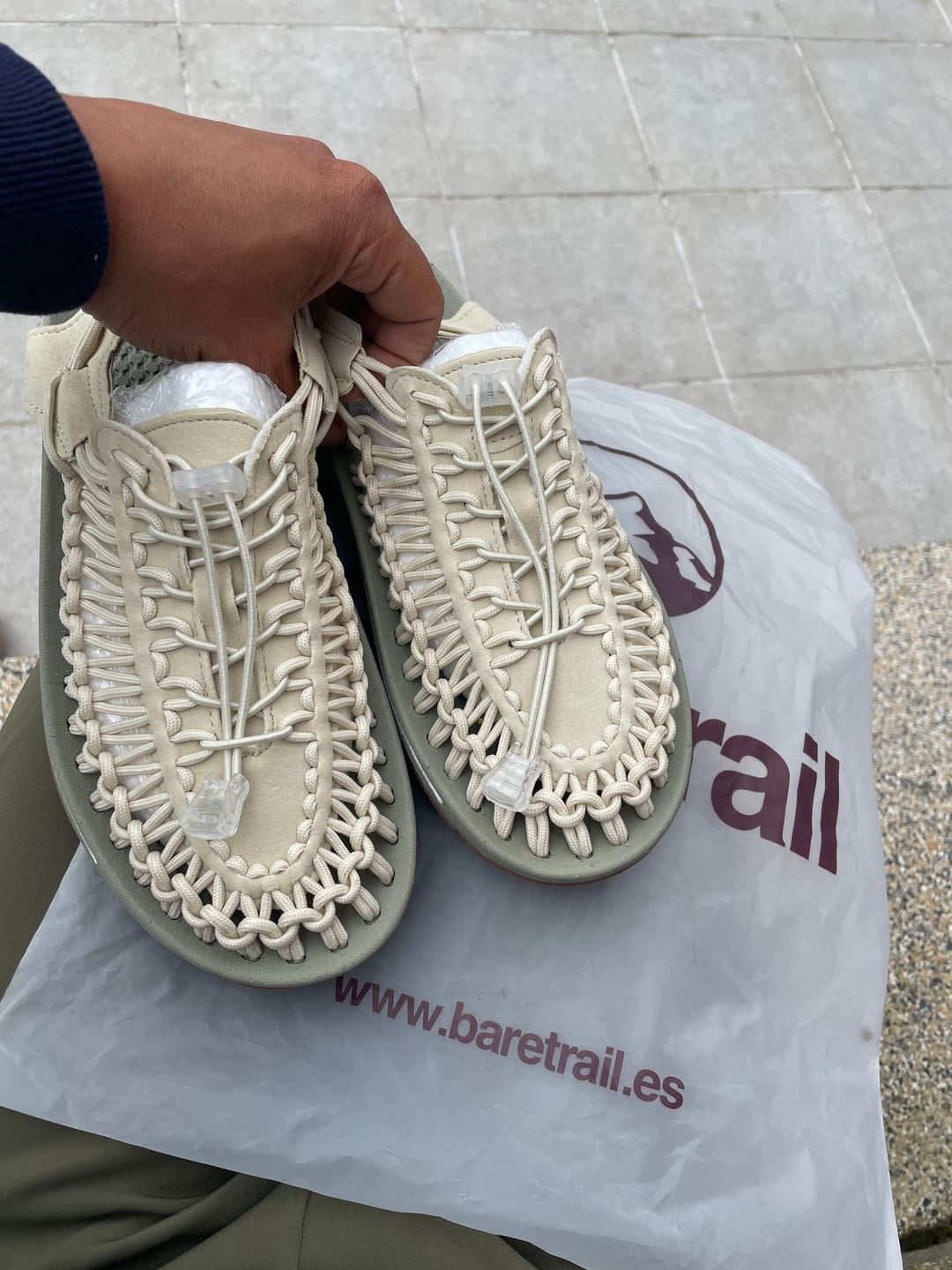 Customer photo review of Sandalias Outdoor WalkFree™ Unisex - Flexibles, Transpirables y Ultra Cómodas