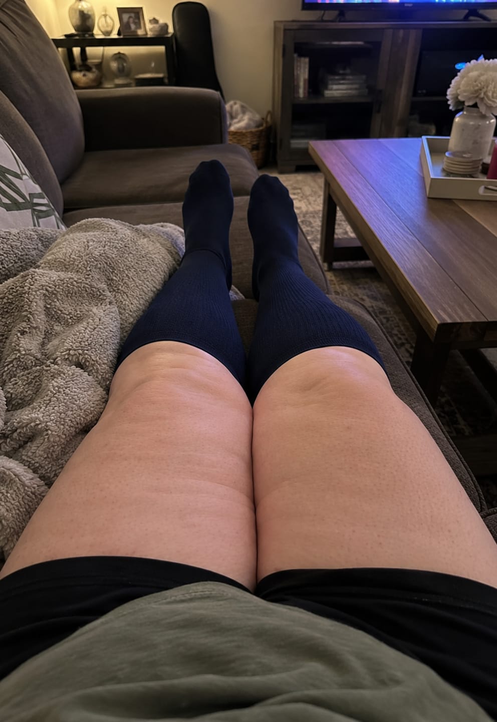 Customer photo review of PureCompress™ Everyday Bamboo Compression Socks