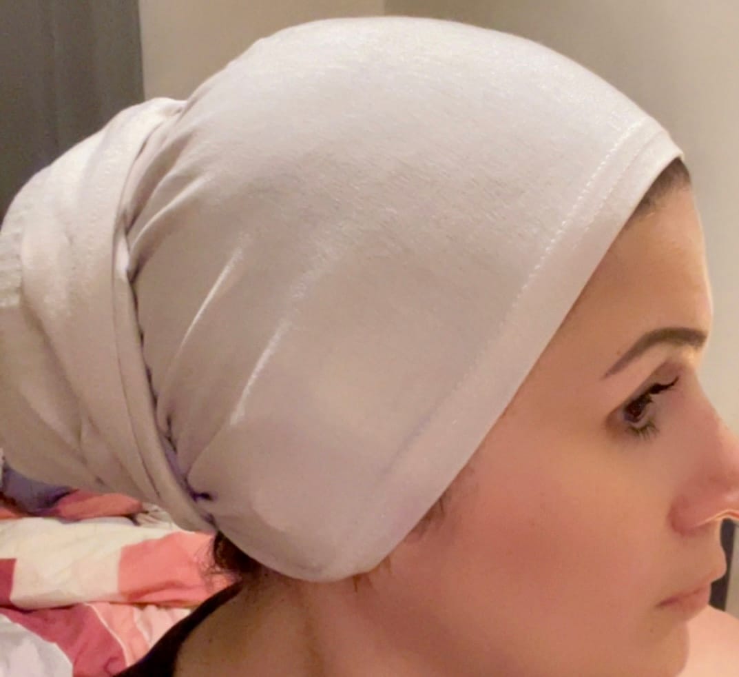 Customer photo review of 3 in 1 Lightweight Turban