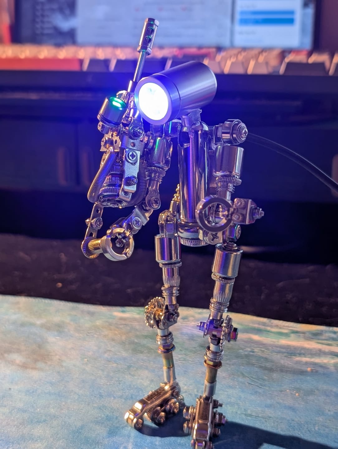 Customer photo review of Terminator M – 3D Metal Model