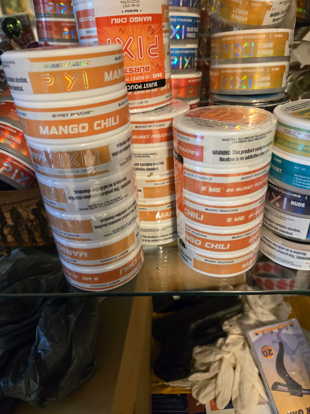 Customer photo review of Burst Nicotine Pouches