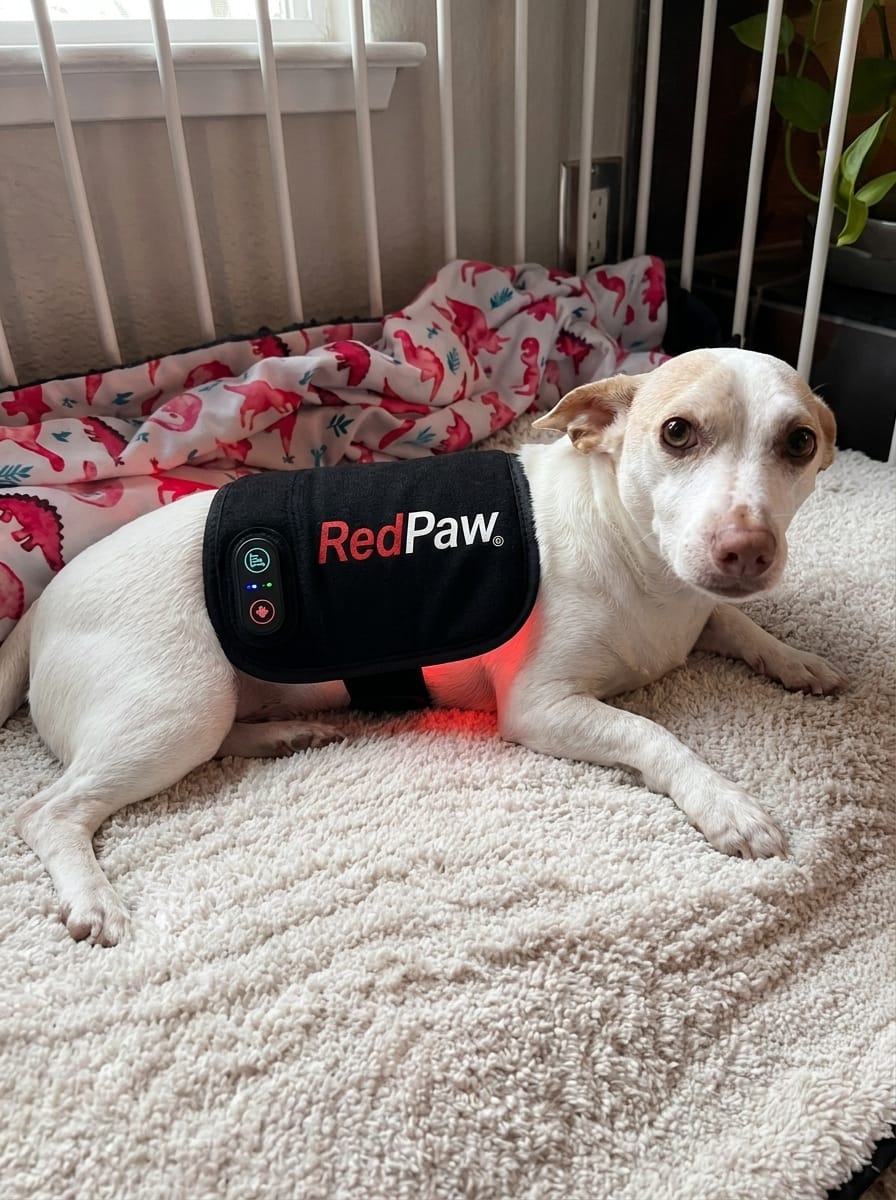 Customer photo review of RedPaw Red Light Therapy