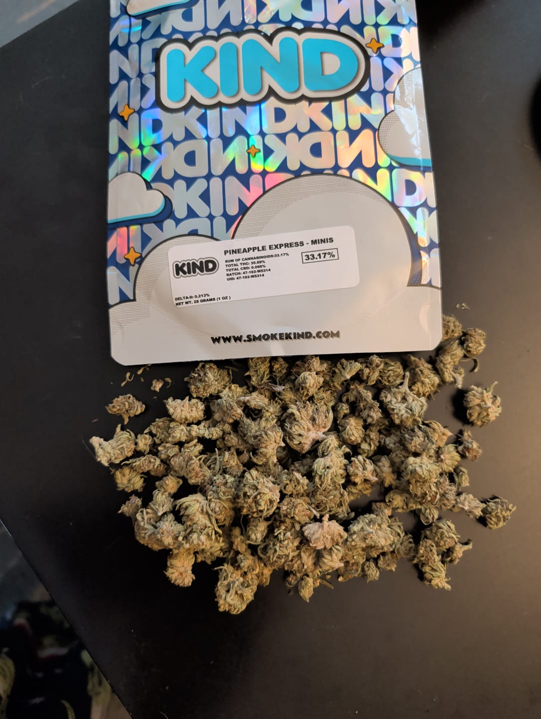 Customer photo review of Pineapple Express - Minis - 28 Grams - Sativa
