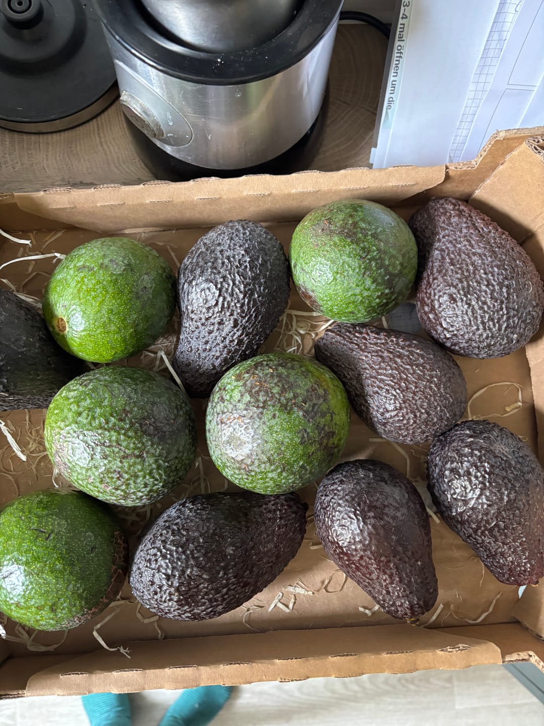 Customer photo review of Avocado Retterbox "Späternte" von Juan 3kg