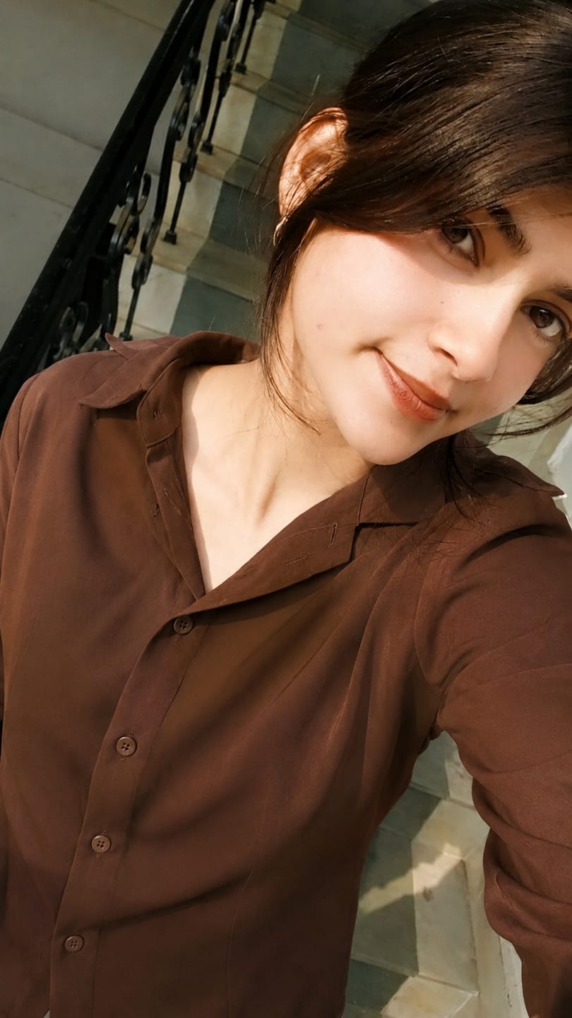 Customer photo review of COPPER - PLAIN WOMEN SHIRT