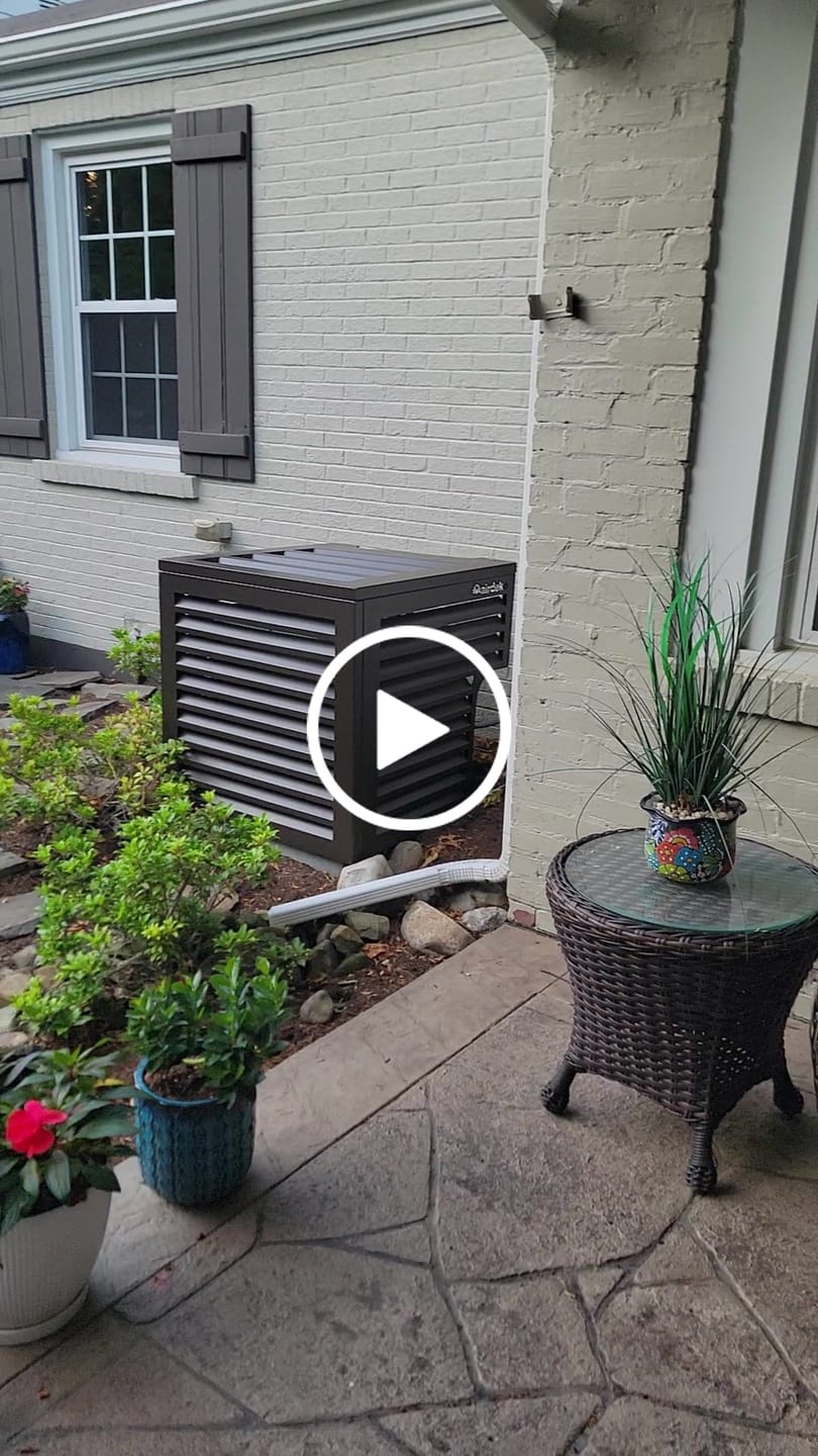 Customer video review of Central AC Cover - Bronze