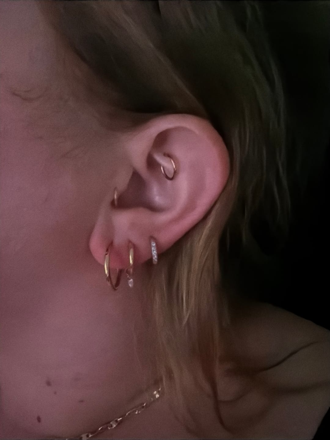 Customer photo review of Sparkle Drop Charm