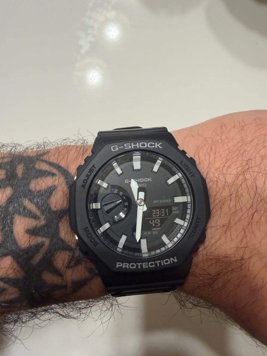 Customer photo review of Reloj Casio G-Shock Royal Oak "Casioak" GA-2100-1AJF Carbon Core Negro JDM