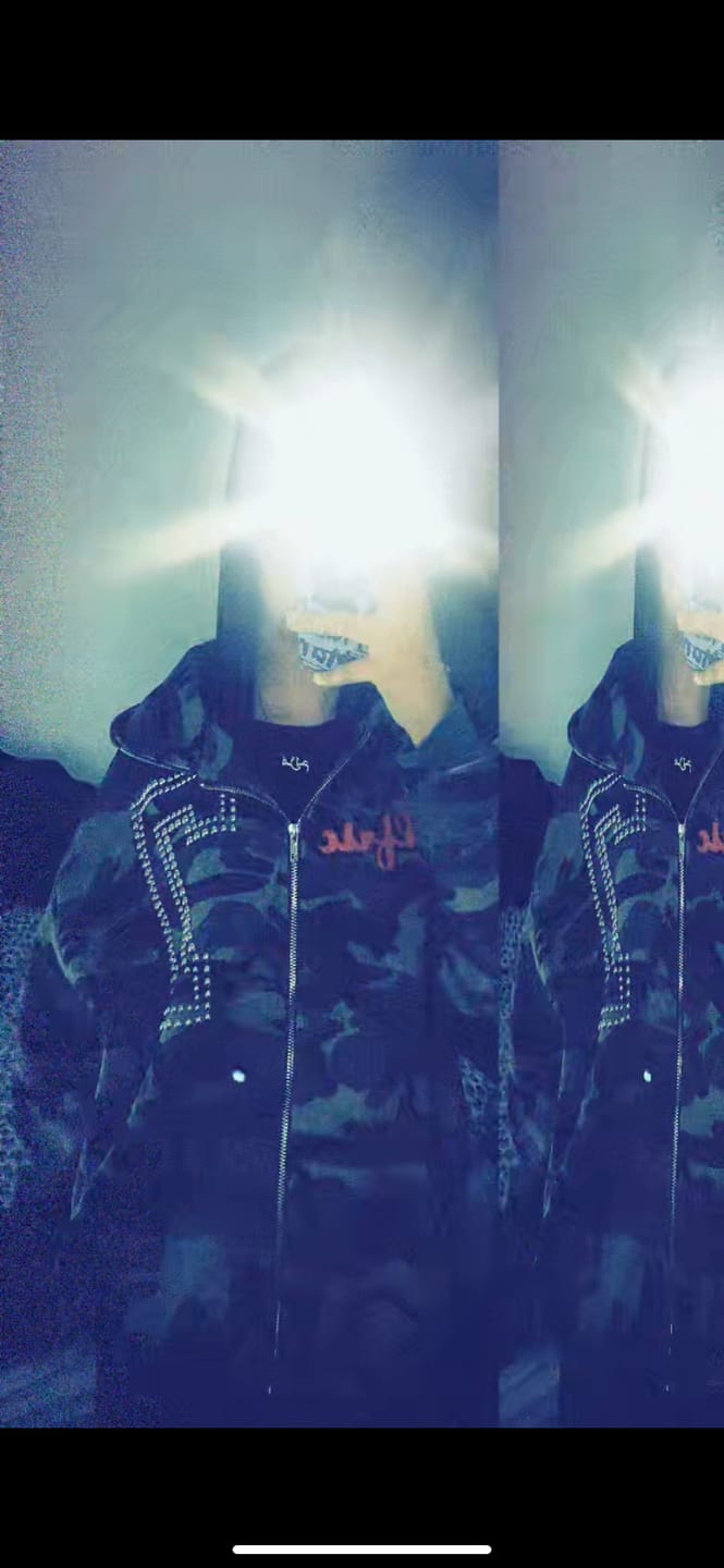 Customer photo review of Aelfric Eden Camo Zip Up Hoodie