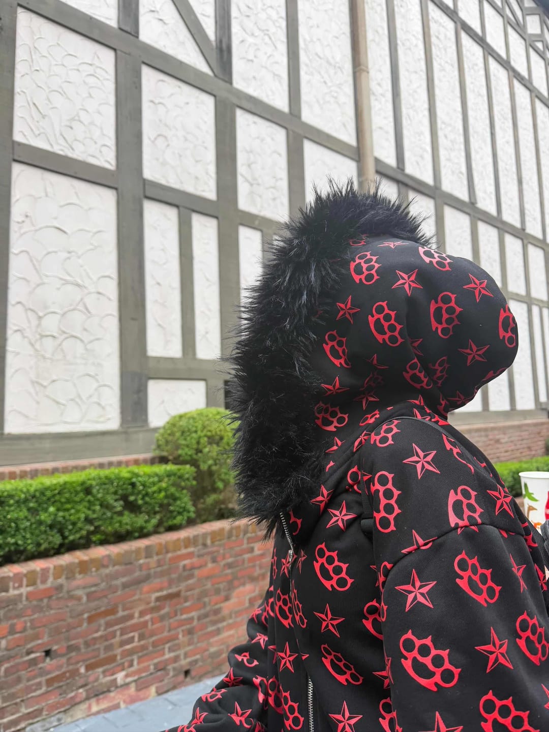 Customer photo review of Hardcore Hoodie