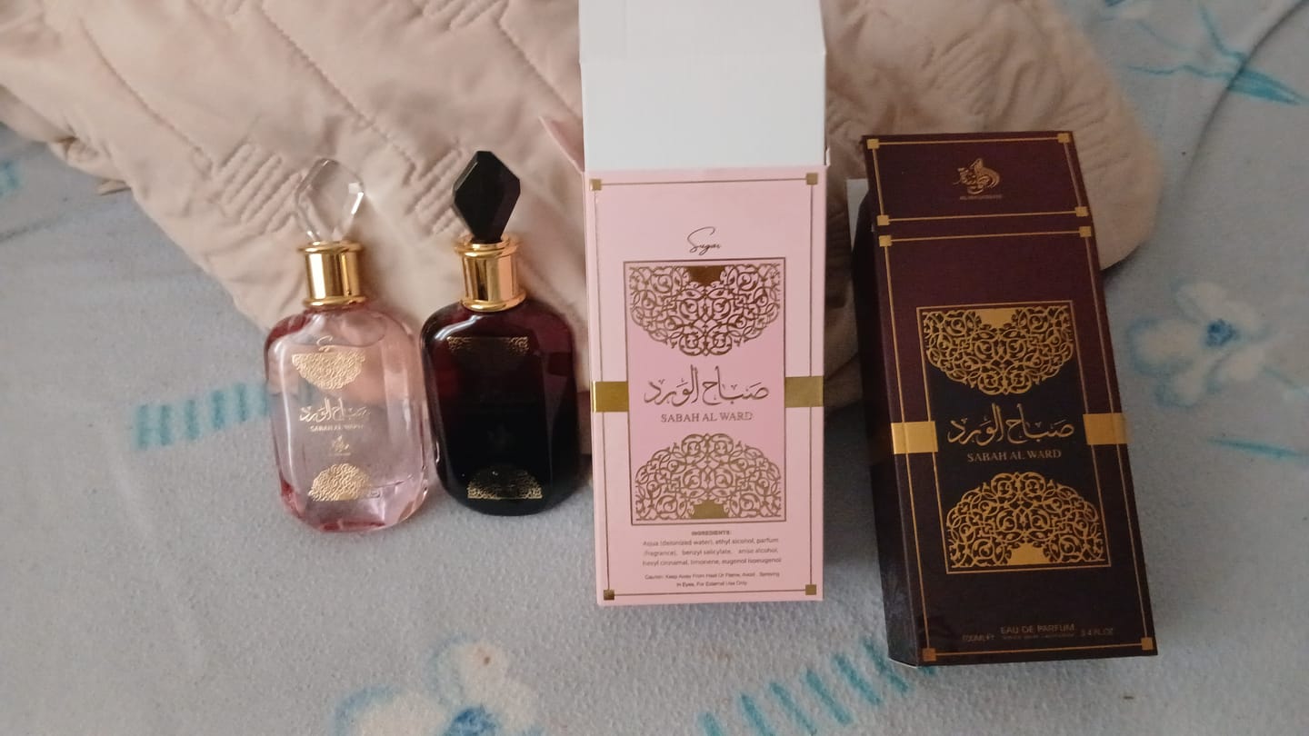 Customer photo review of PERFUME SABAH AL WARD SUGAR AL WATANIAH - 100ML