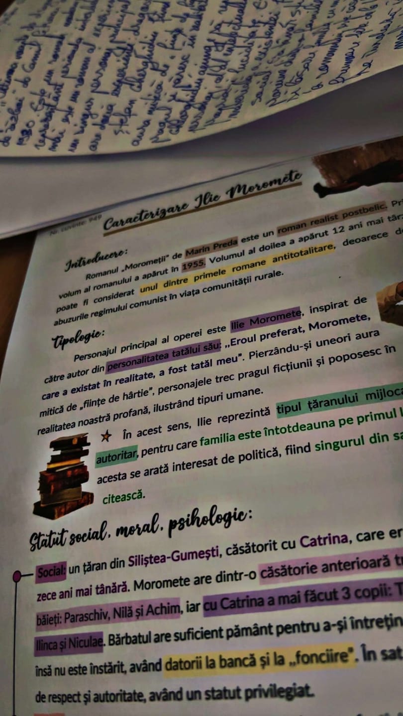 Customer photo review of Pachet Bacalaureat (Română + Istorie + Geografie) Bacademia