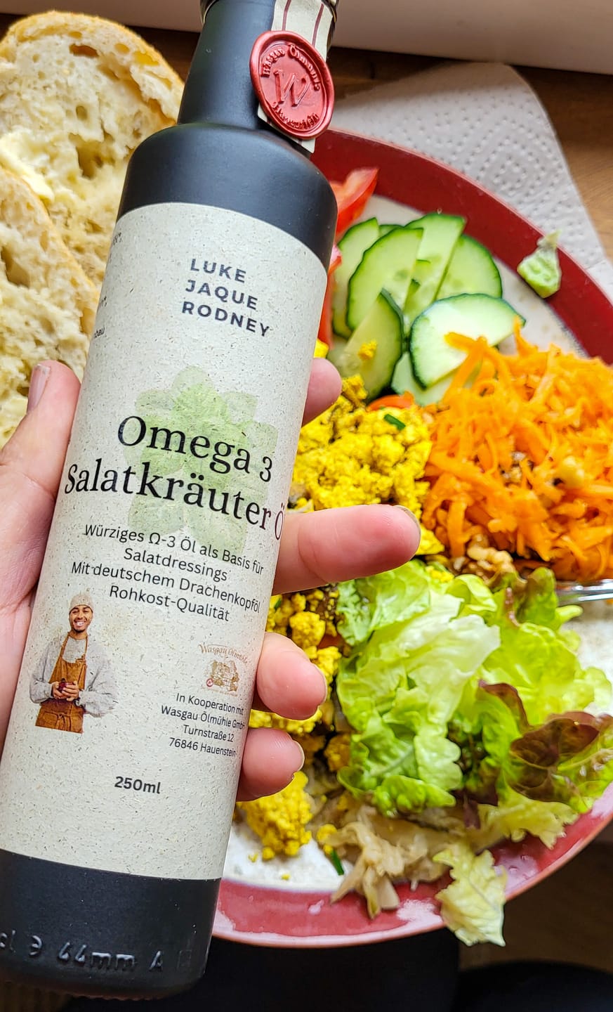 Customer photo review of Salatkräuter Öl | Omega 3