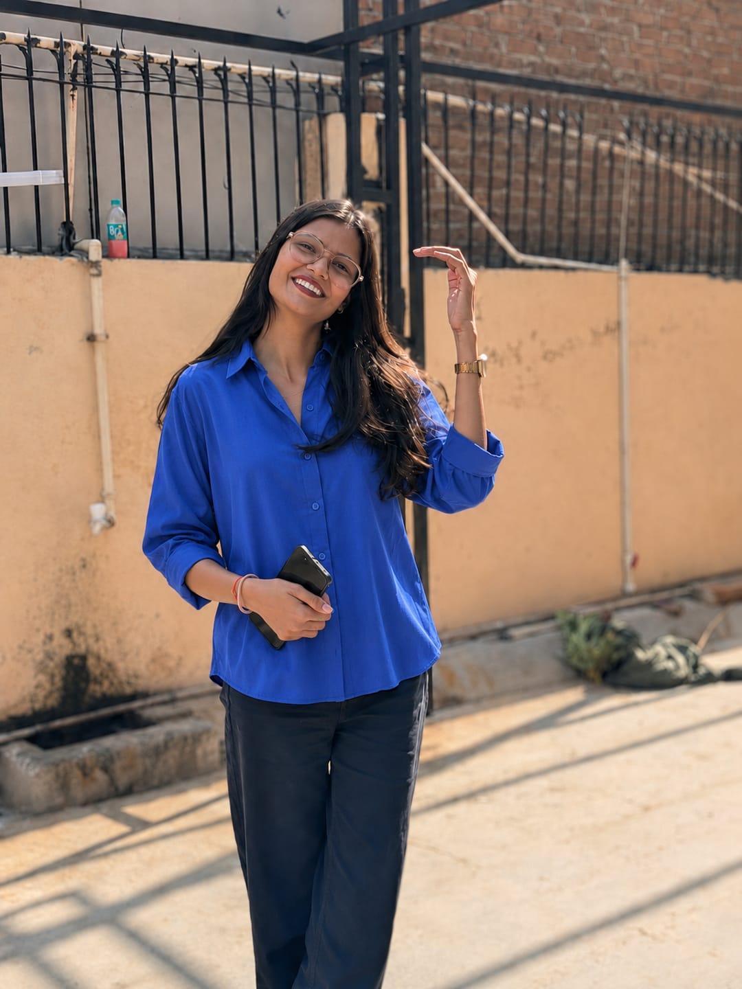 Customer photo review of REGAL - PLAIN WOMEN SHIRT