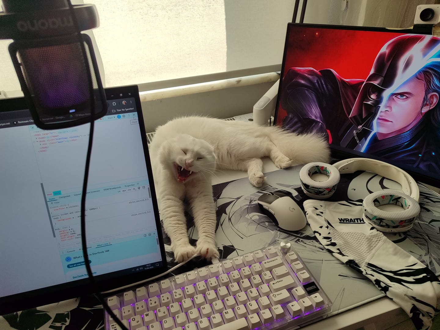 Customer photo review of Wraith Esports Arm Sleeve