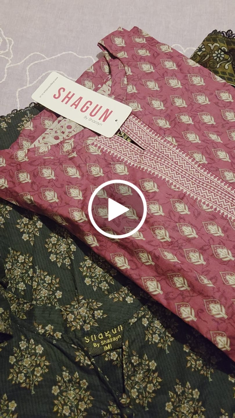 Customer video review of Original Tawakal Lawn Collection 3pc ZBZ-03