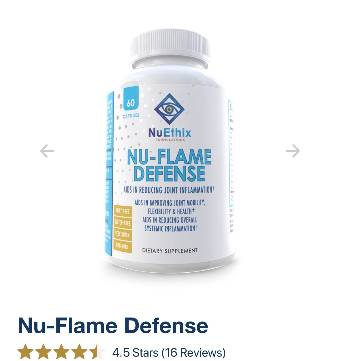 Customer photo review of Nu-Flame Defense