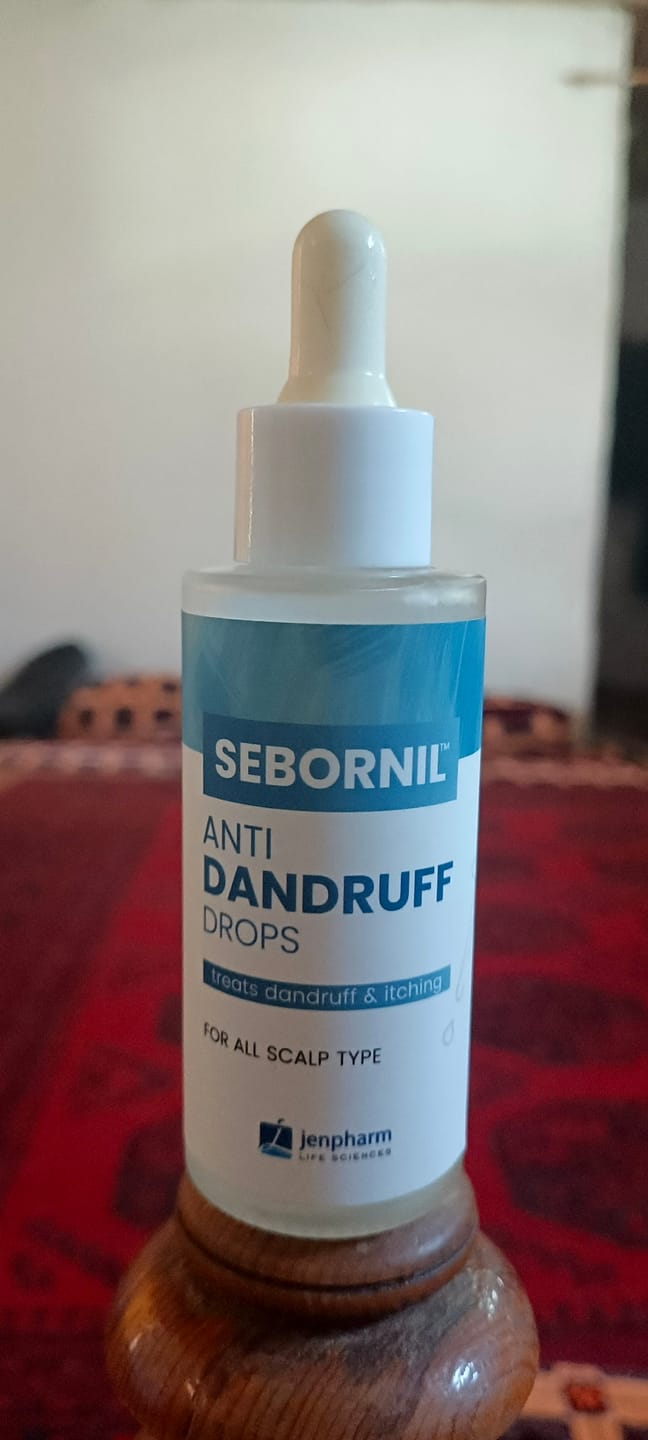 Customer photo review of Sebornil Anti Dandruff Drops