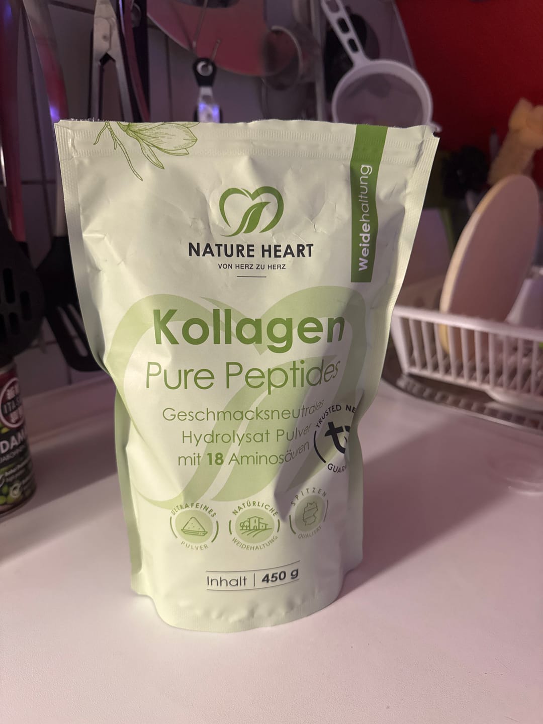 Customer photo review of Kollagen Pure Peptides