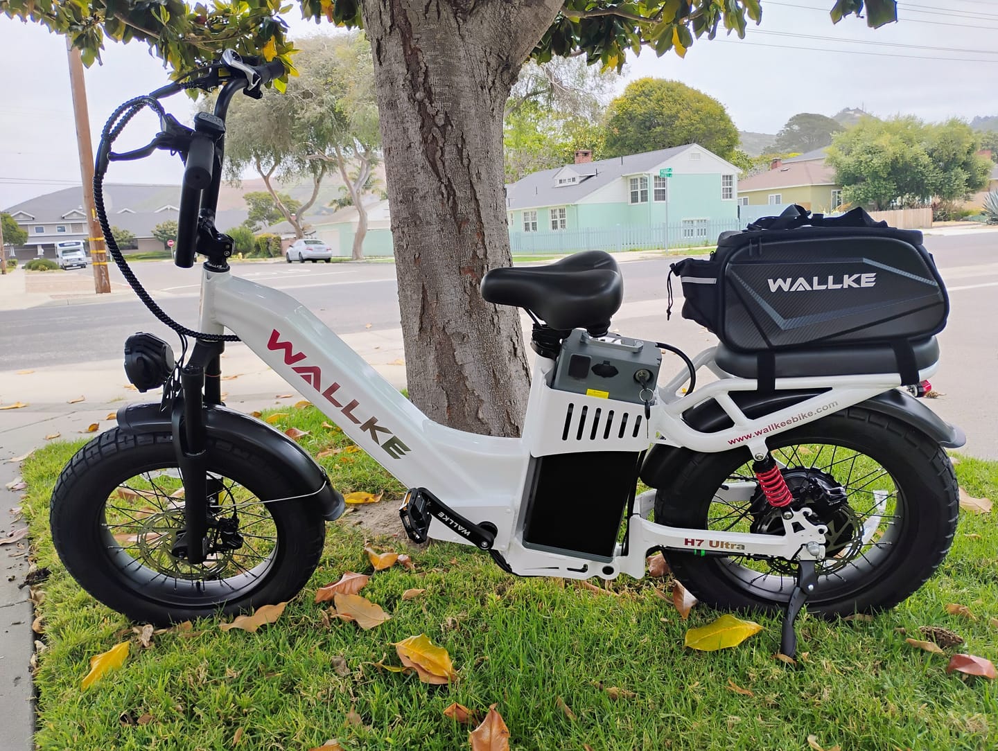 Customer photo review of 2026 WALLKE H7 Ultra Step-Thru | 4000W Off-Grid Power Station E-Bike with Torque Sensor, 37mph Speed