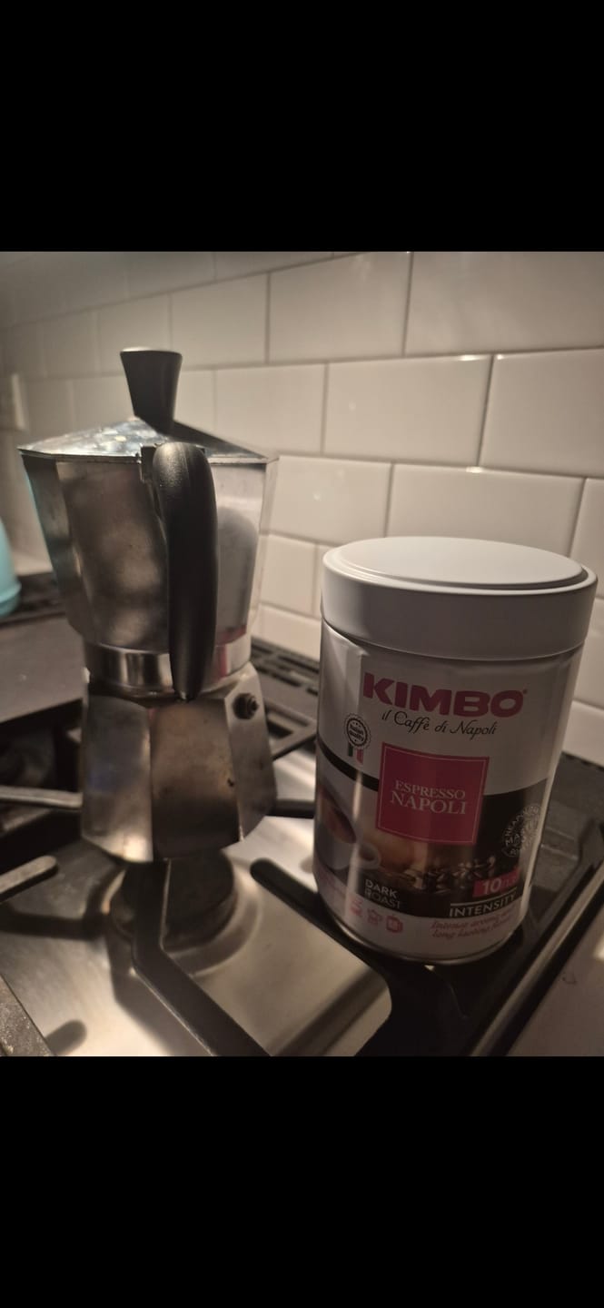Customer photo review of Espresso Napoli - Ground Coffee 8.8oz Can