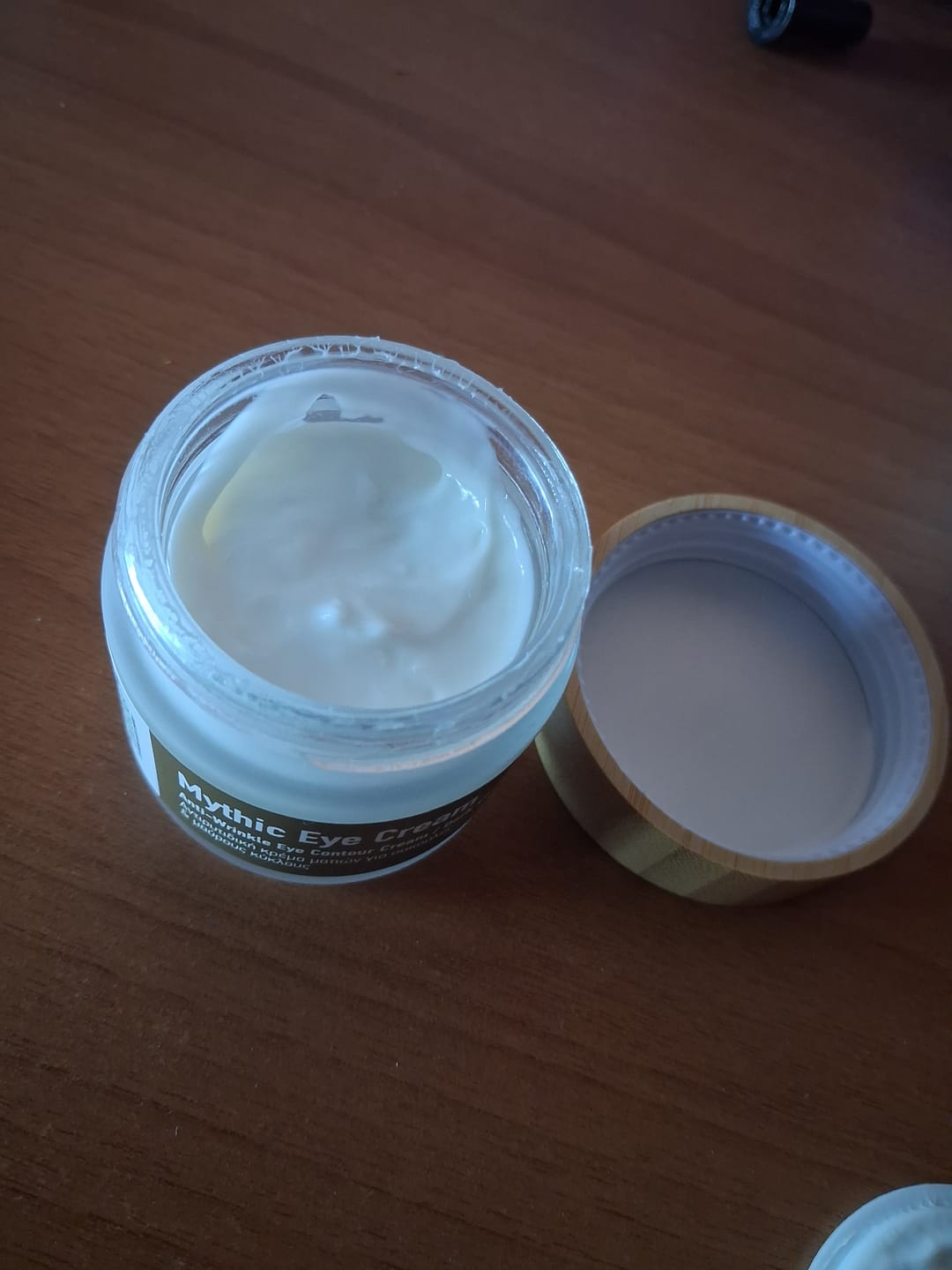 Customer photo review of MythicEye Cream