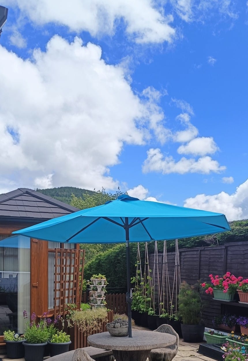 Customer photo review of Outdoor Water Resistant Canvas Fabric