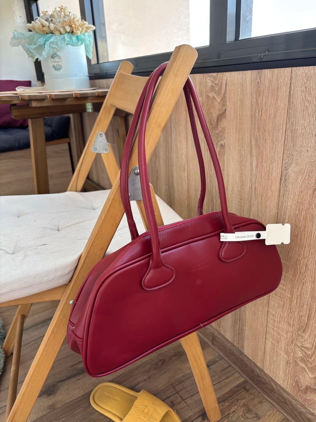 Customer photo review of Sophia Long Handle Shoulder Bag