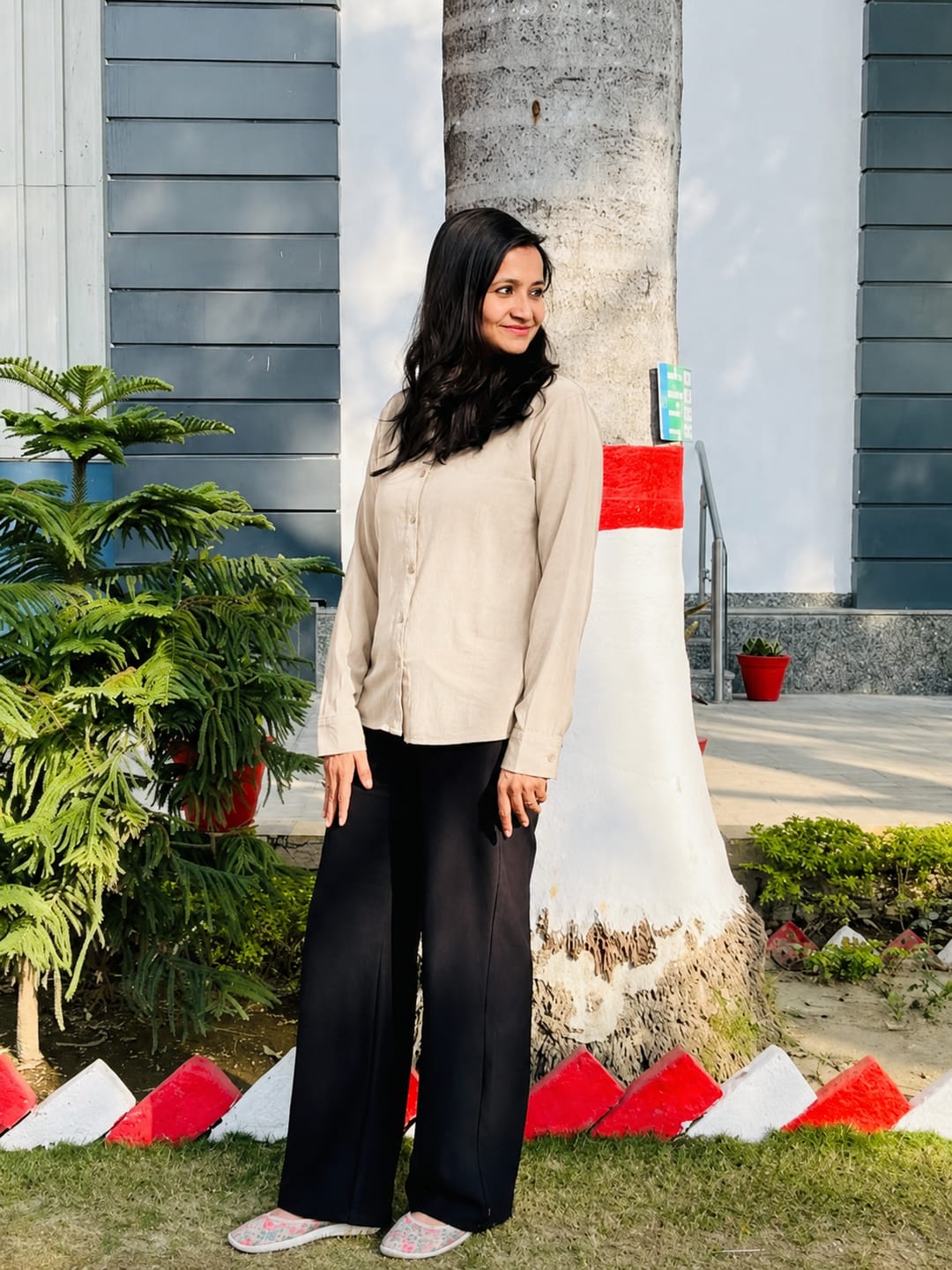 Customer photo review of DUNE - PLAIN WOMEN SHIRT
