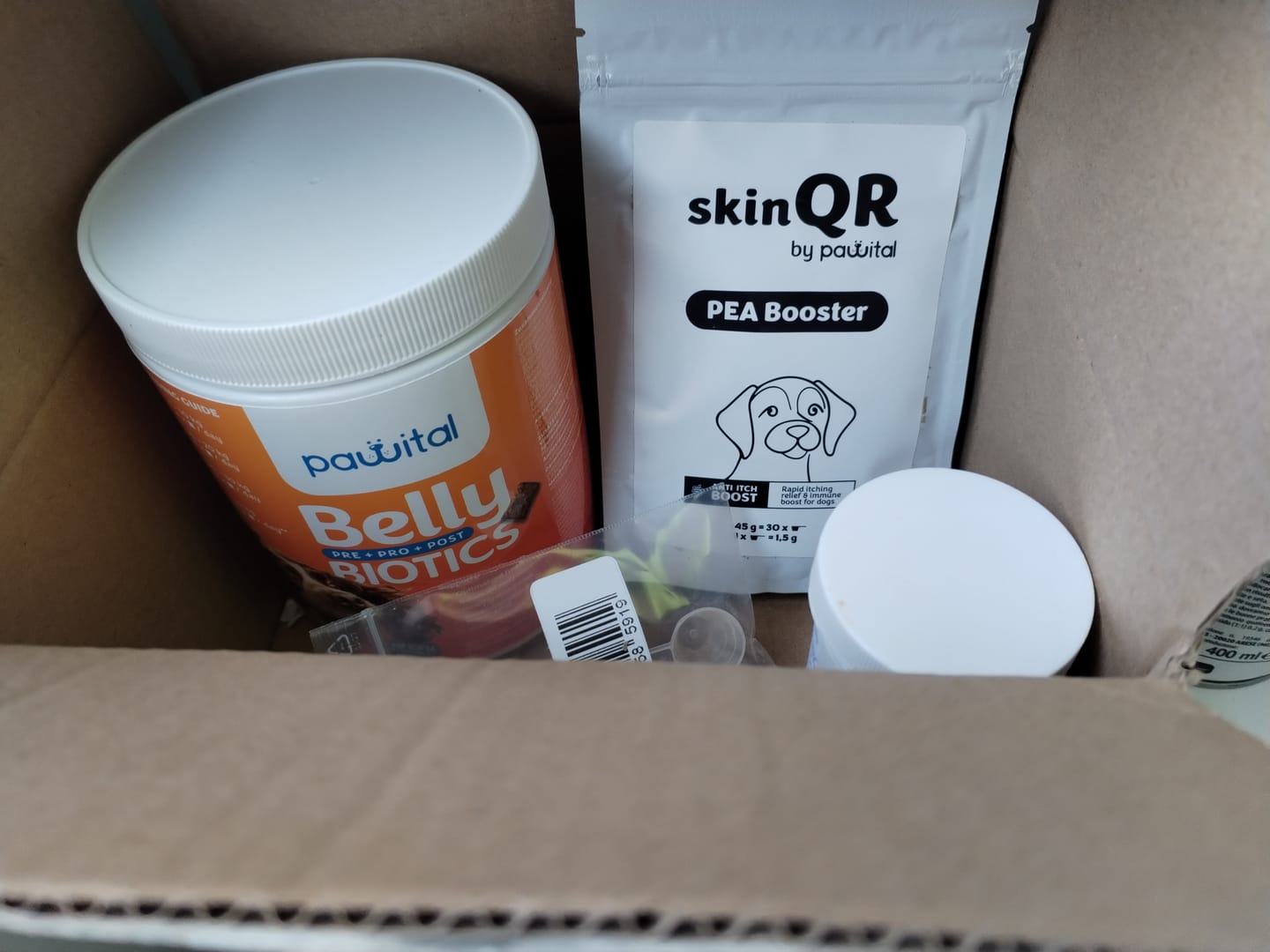 Customer photo review of Belly Biotics (jar) €24,90