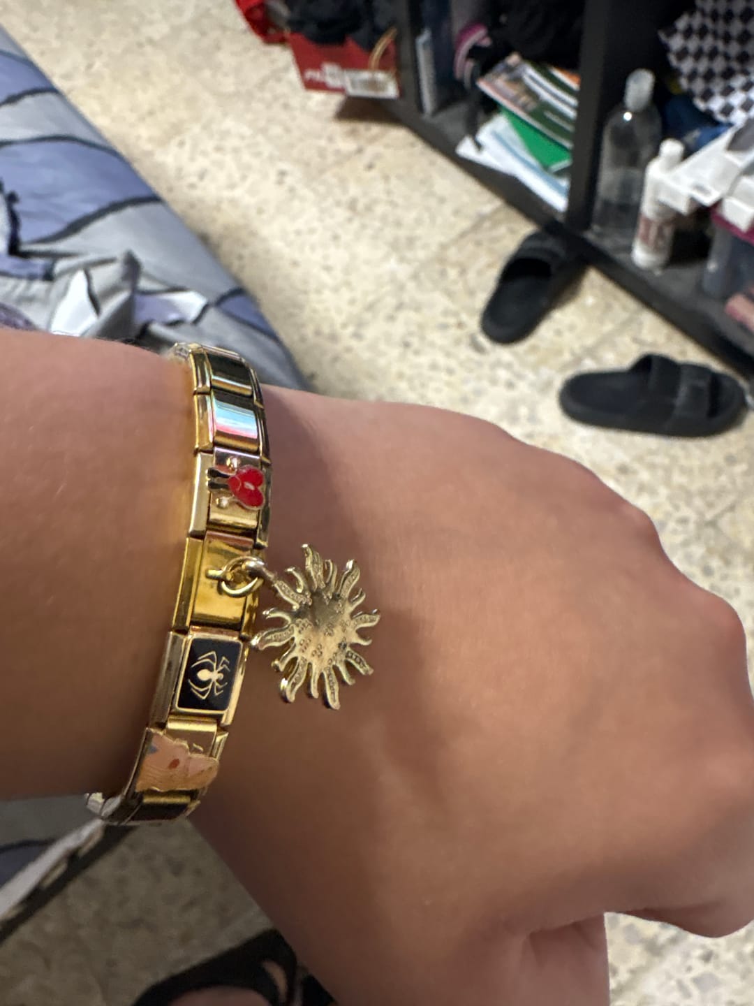 Customer photo review of Charm Bad Bunny