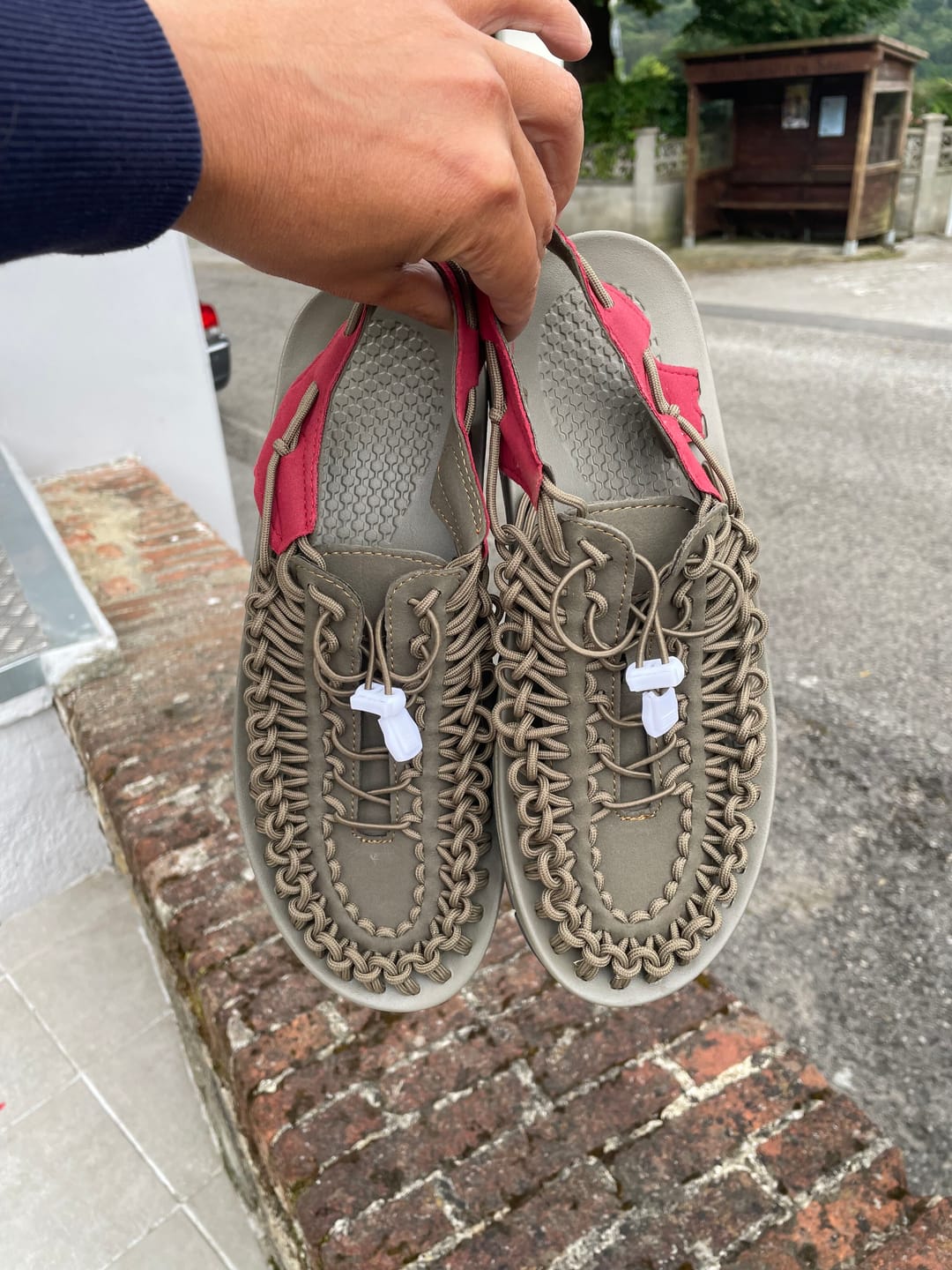 Customer photo review of Sandalias Barefoot unisex TrailStep™