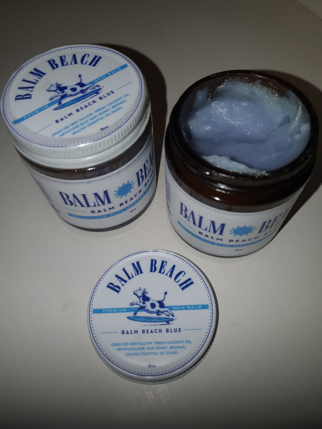 Customer photo review of Methylene Blue Tallow Balm