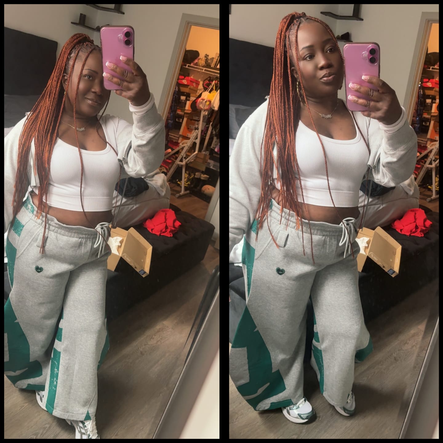 Customer photo review of Aelfric Eden Graffiti Super Baggy Barrel Sweatpants