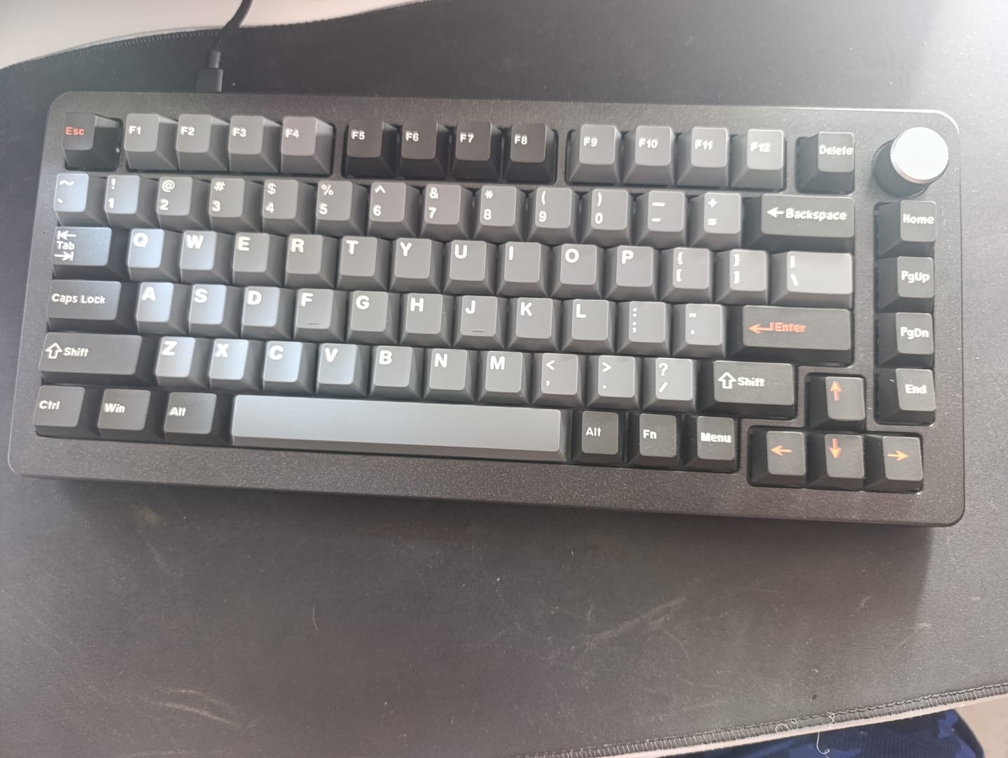 Customer photo review of DrunkDeer A75 Pro - Wired Actuation Distance Adjustable HE Magnetic Switch Keyboard