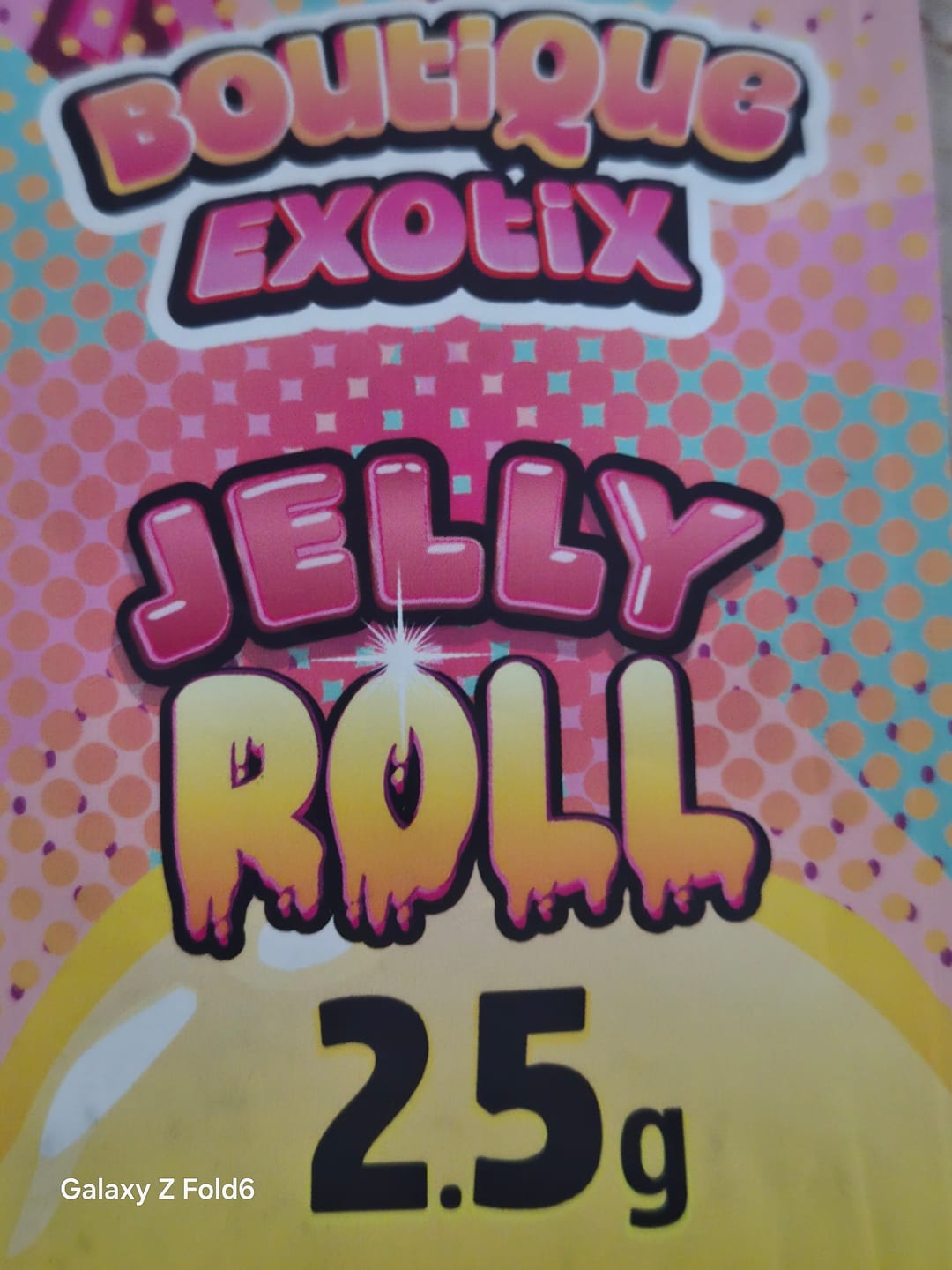 Customer photo review of Boutique Exotics - Jelly Roll - 2.5G Pre-Roll