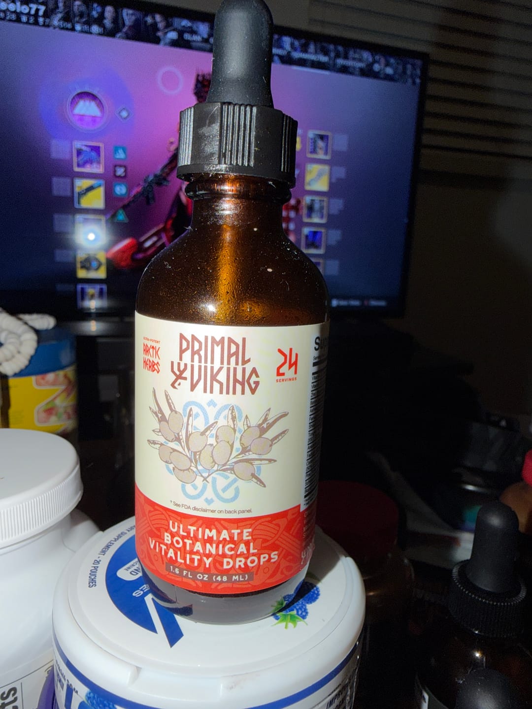 Customer photo review of Libido Fire Drops (Tongkat Ali, Fadogia A., Shilajit, Boron, Zink, Vit D3+K2,++)