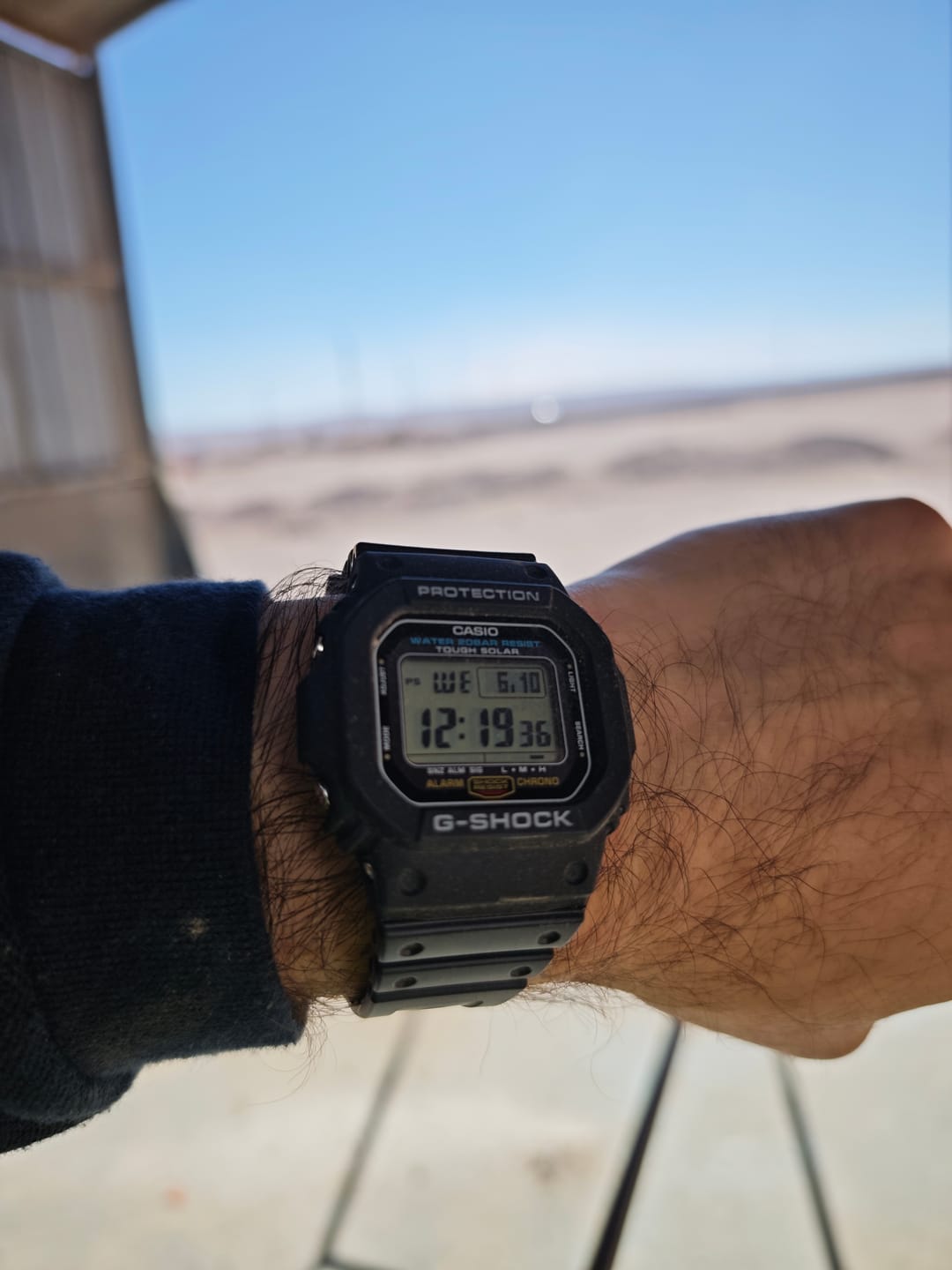 Customer photo review of Reloj Casio G-Shock Vintage G-5600UE-1 Tough Solar