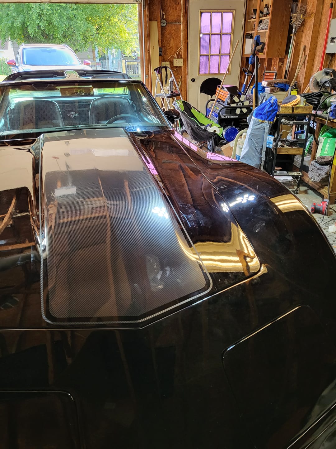Customer photo review of Super Glossy Carbon Fiber Paint Protection Film – CarbonShield Ultra Series